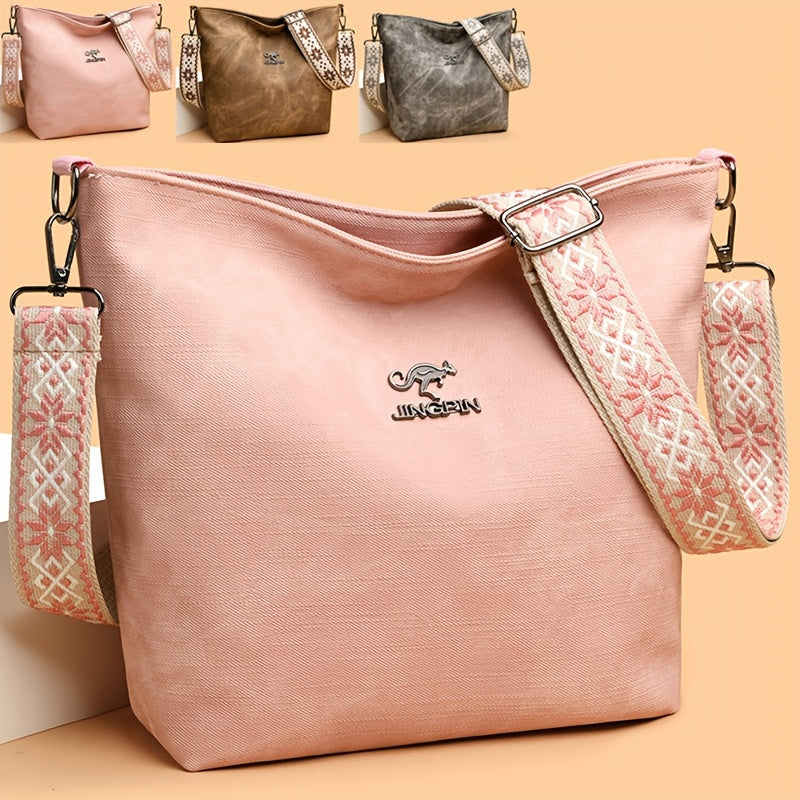 Elegancia informal de Milan | Bolso de hombro moderno
