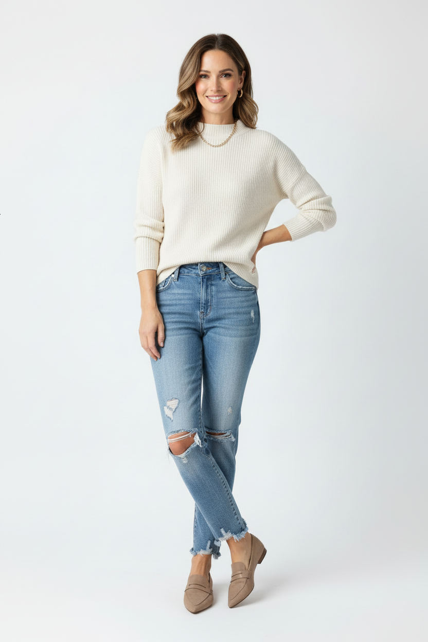 Nadia | Mocasines de ante