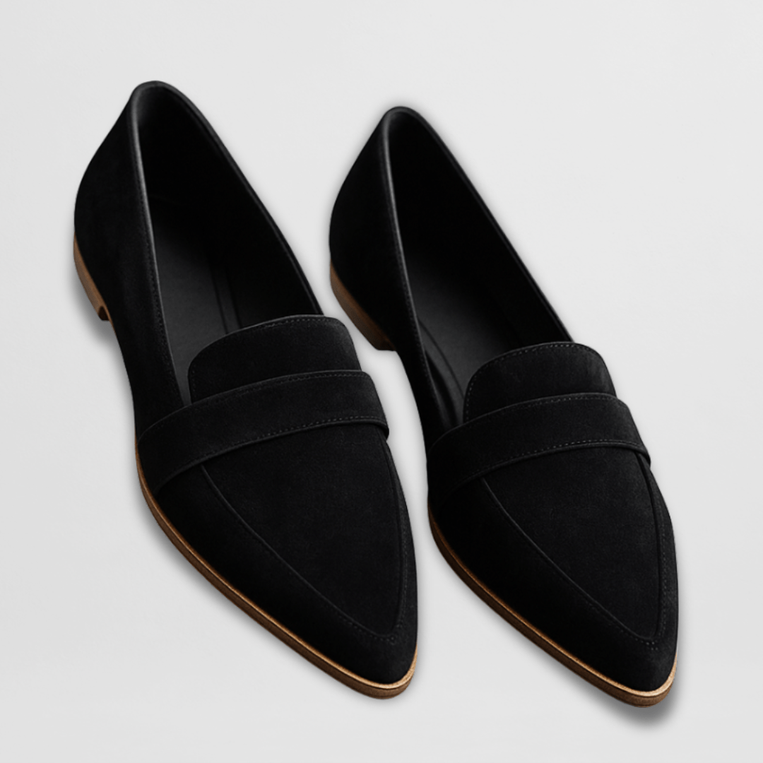 Helen | Mocasines ortopédicos de ante flexible