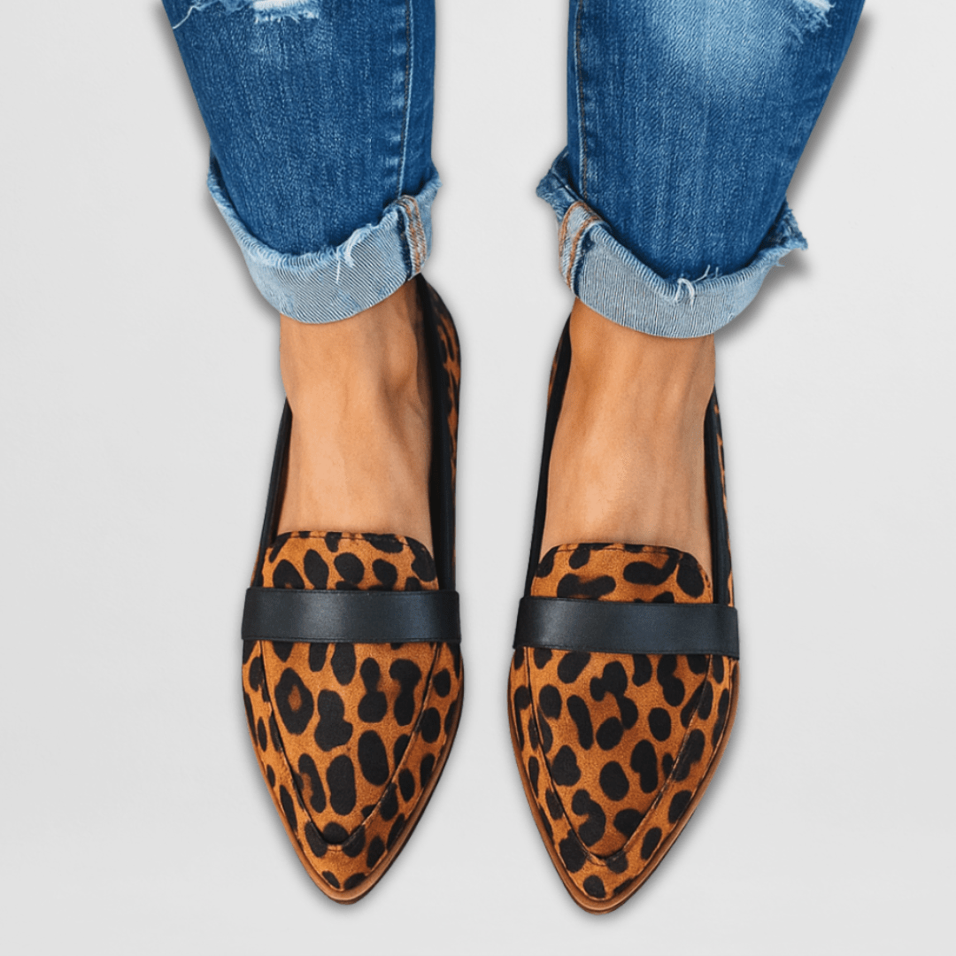 Helen | Mocasines ortopédicos de ante flexible