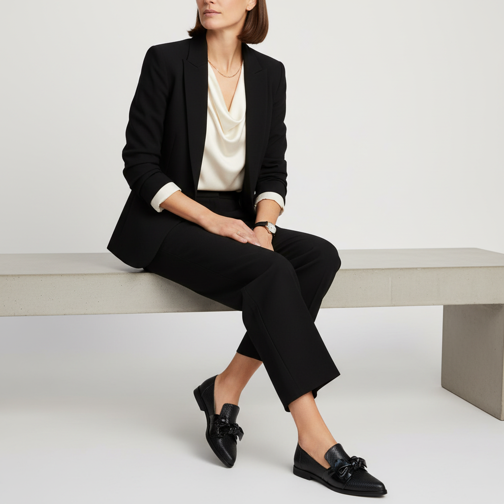 Claudia | Mocasines con lazo