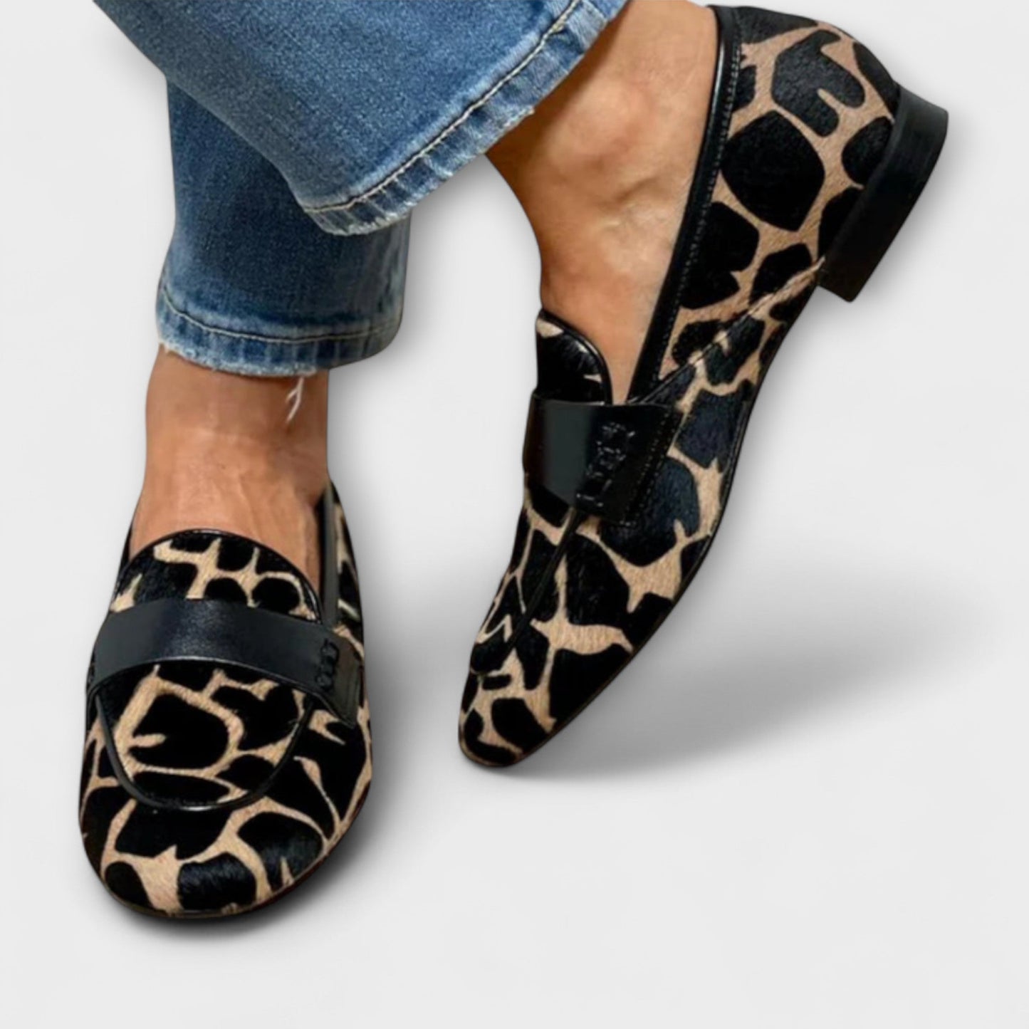 Léonie | Mocasines Leopardo