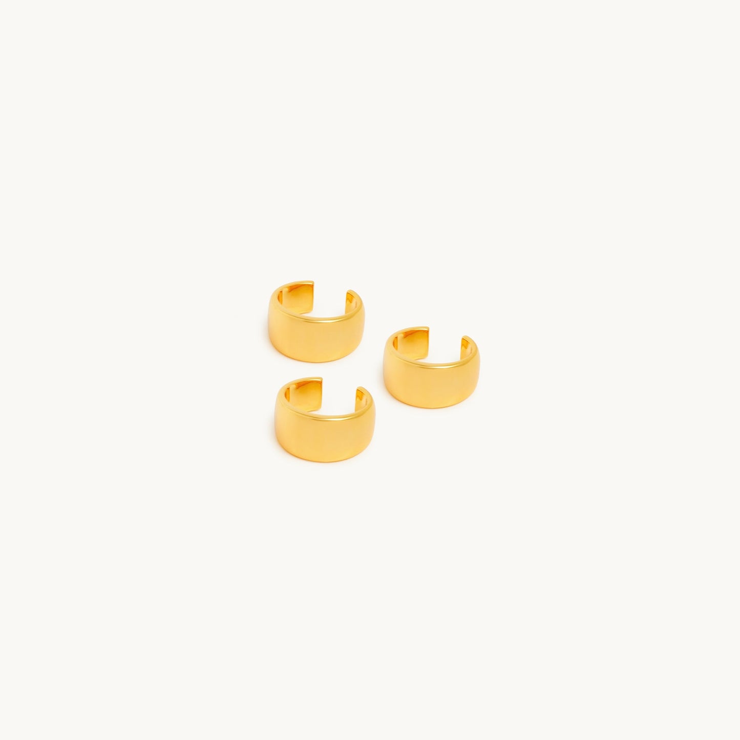 Pendientes | Helios Ear Cuff (3 pcs)