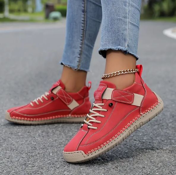 Calie™– Zapatillas Rojo