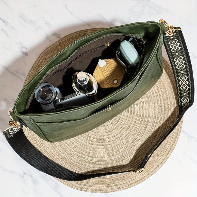 Bolso de hombro de cuero vintage Premium (COMPRA 1 Y LLEVATE 1 GRATIS)