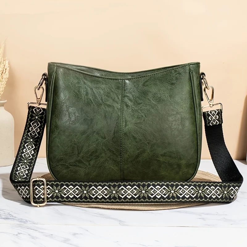 Bolso de hombro de cuero vintage Premium (COMPRA 1 Y LLEVATE 1 GRATIS)