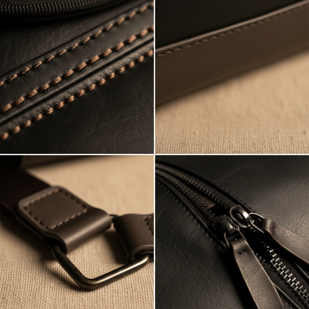 Oscar Bolso de viaje de piel (COMPRA 1 Y LLEVATE 1 GRATIS)