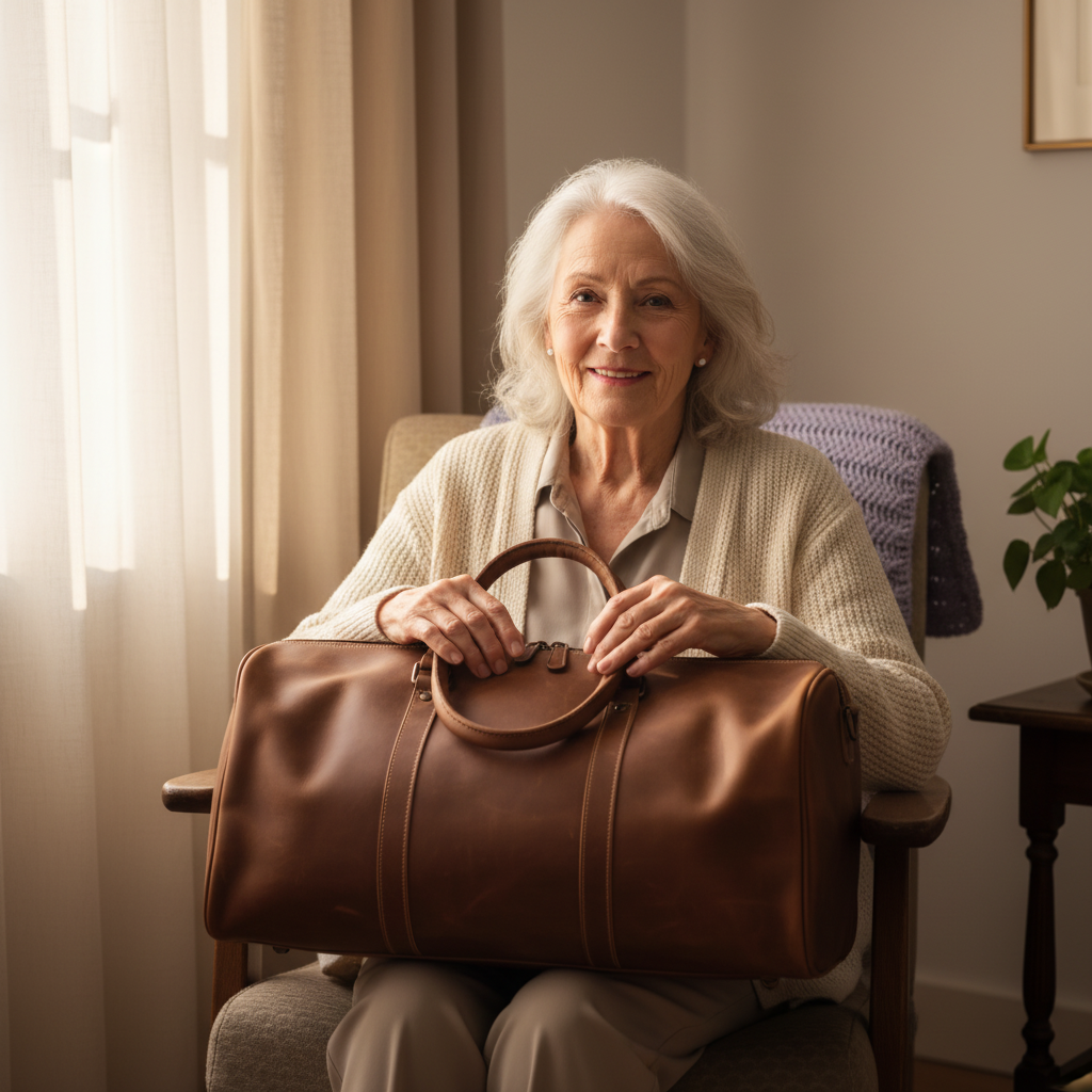 Callene Bolso de viaje de cuero (COMPRA 1 Y LLEVATE 1 GRATIS)
