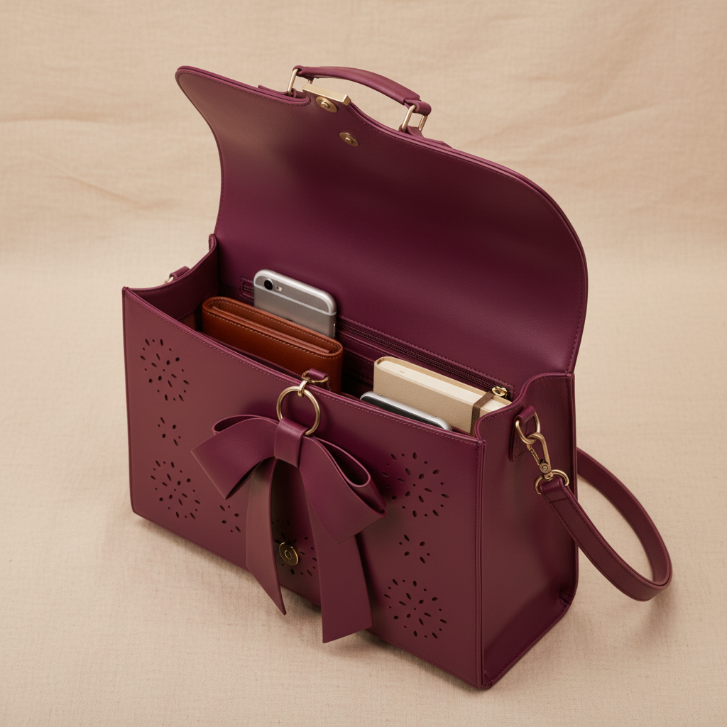 Bolso de hombro cuero refinado (COMPRA 1 Y LLEVATE 1 GRATIS)