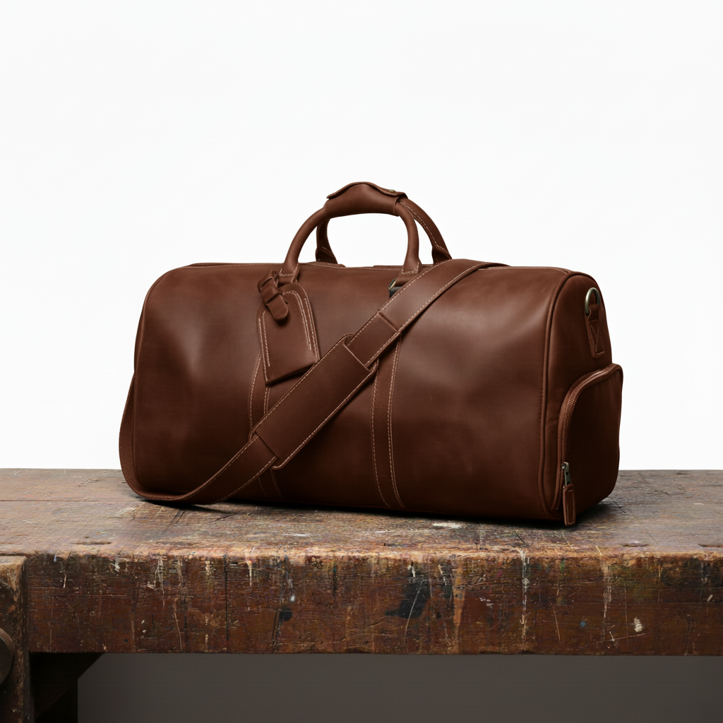 Montes Bolso de viaje de cuero (COMPRA 1 Y LLEVATE 1 GRATIS)
