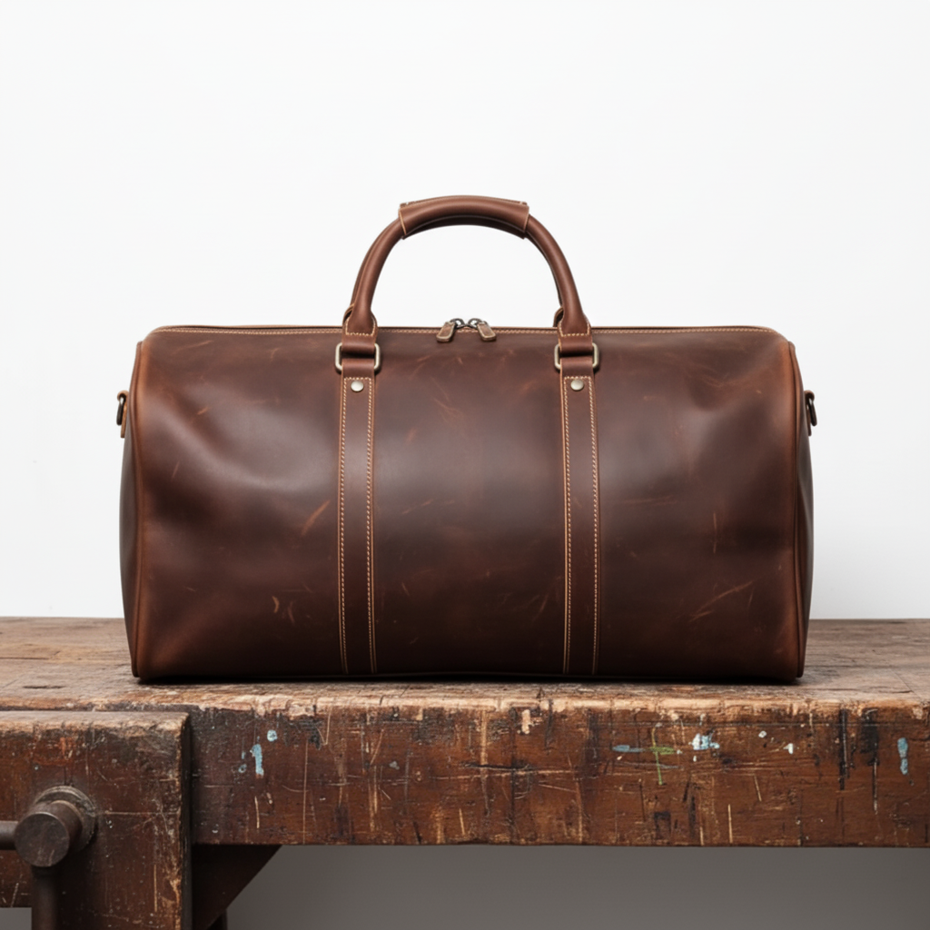 Callene Bolso de viaje de cuero (COMPRA 1 Y LLEVATE 1 GRATIS)