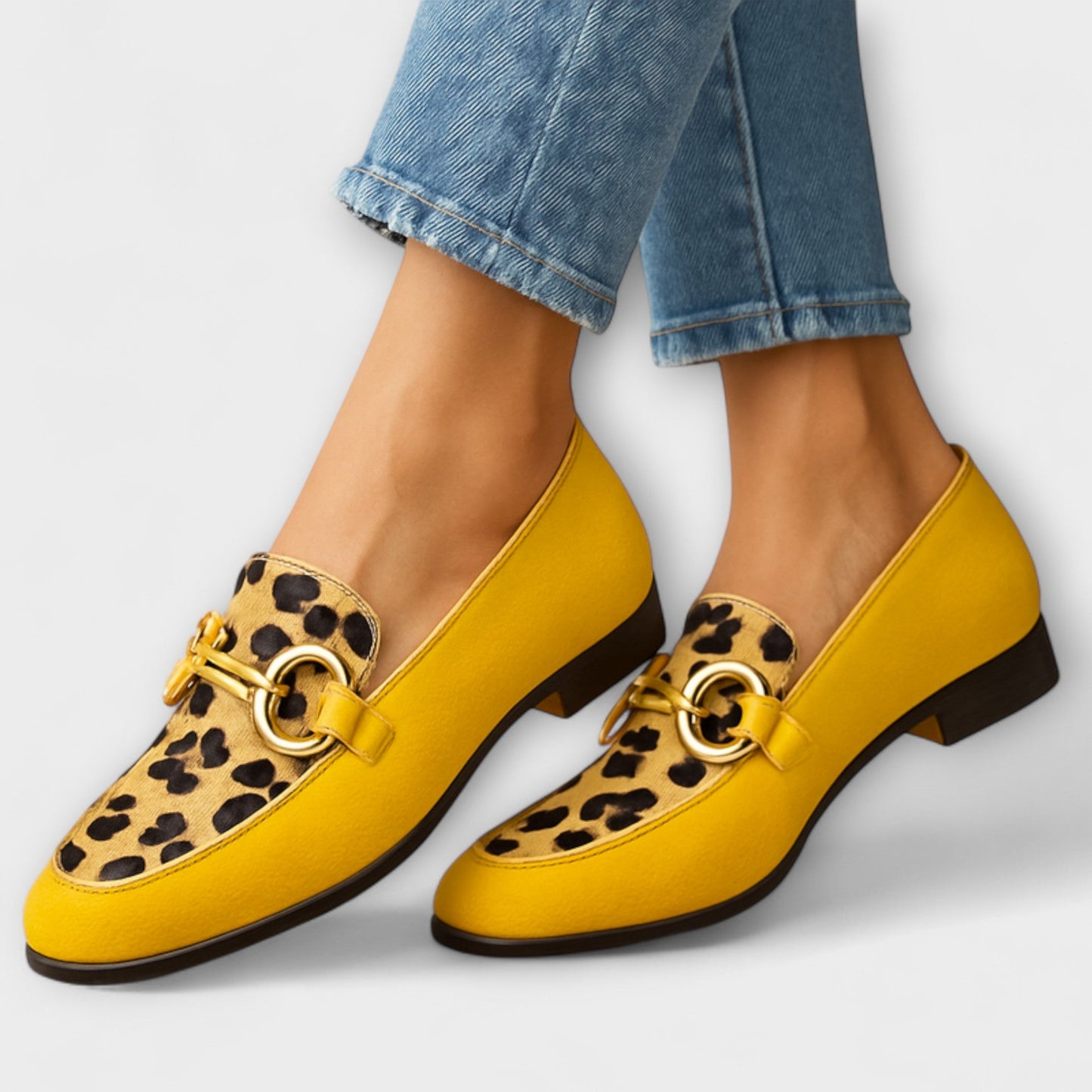 Danny | Mocasines Vintage de tigre