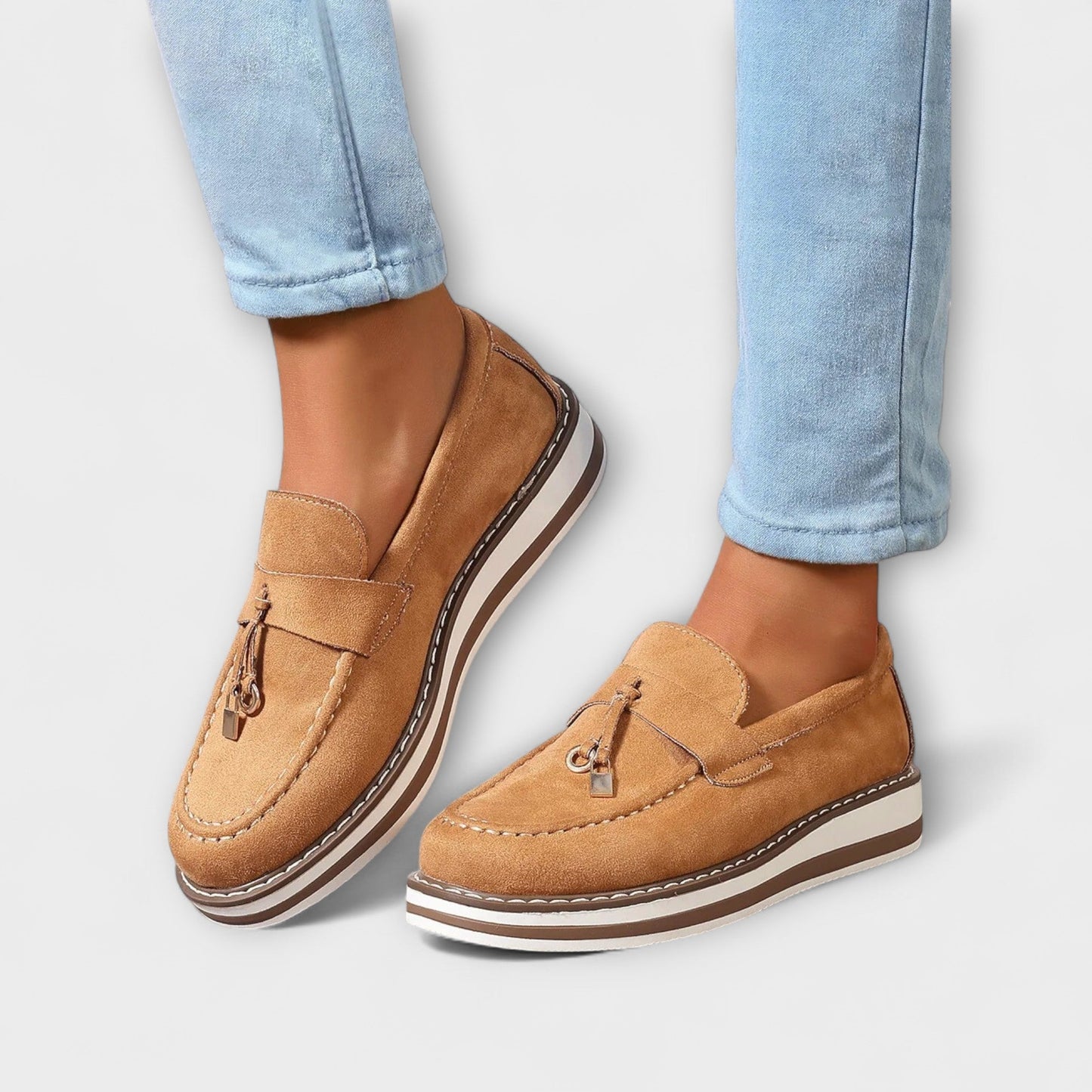 Halo | Mocasines casuales redondos