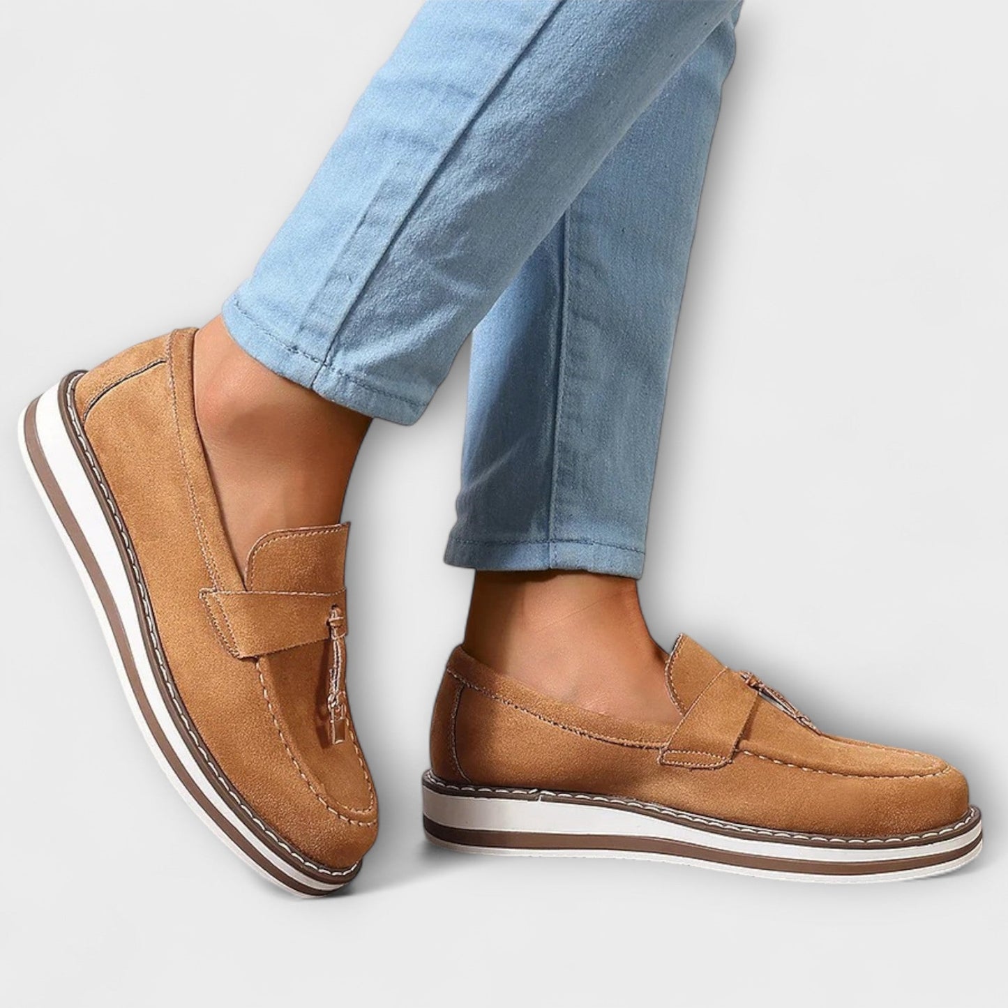 Halo | Mocasines casuales redondos