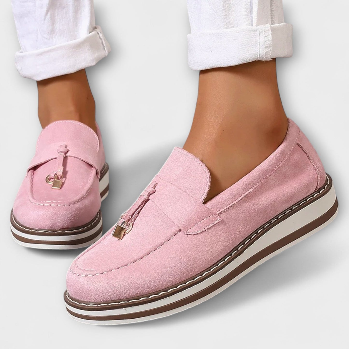 Halo | Mocasines casuales redondos