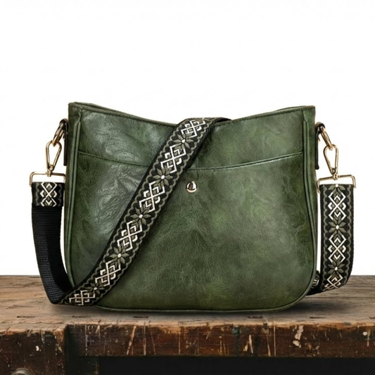Bolso de hombro de cuero vintage Premium (COMPRA 1 Y LLEVATE 1 GRATIS)