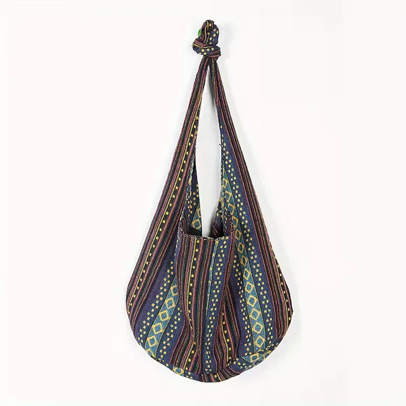 El espíritu bohemio de Jesalia | Bolso de hombro tejido