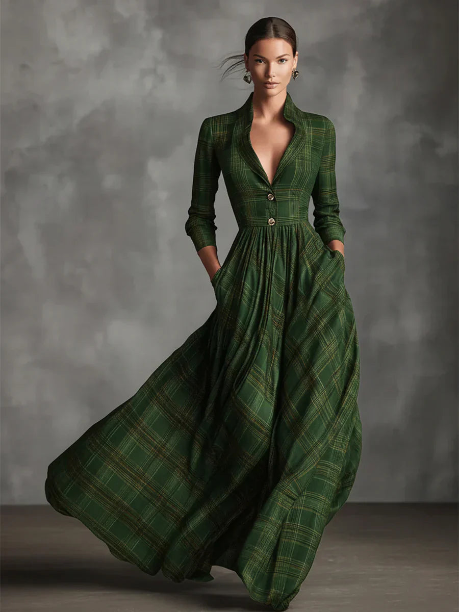 Eva ║ Vestido largo contemporáneo