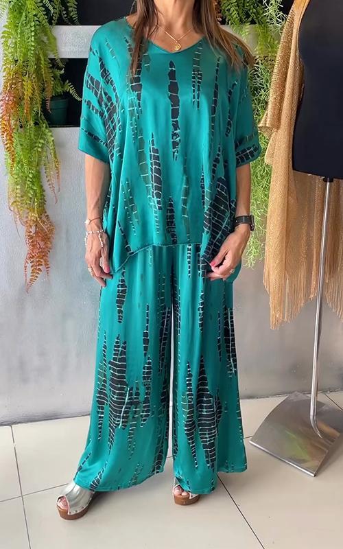 Marie – Completo a due pezzi stampato