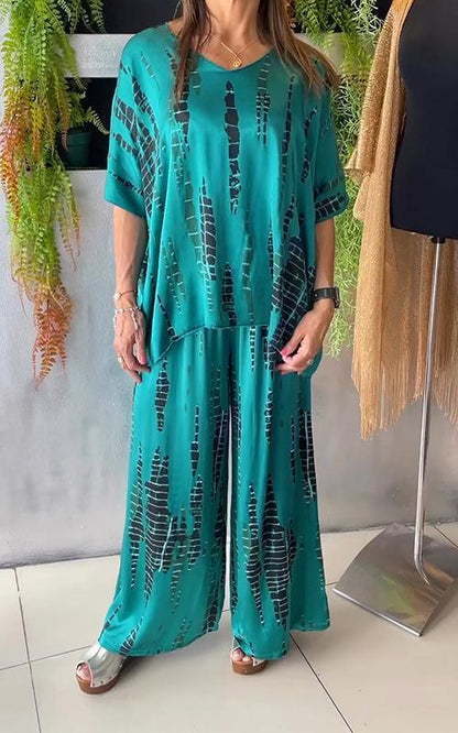 Marie – Completo a due pezzi stampato